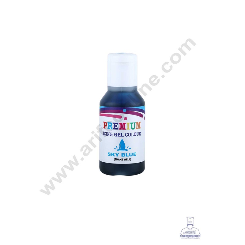 Bake Haven Premium Icing Gel Colour - Sky Blue (20g)