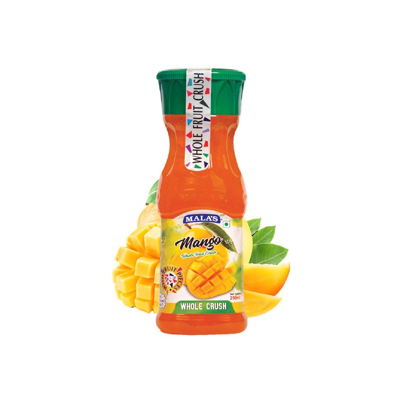 MALA'S Mango Whole Crush 250ml PET Bottle