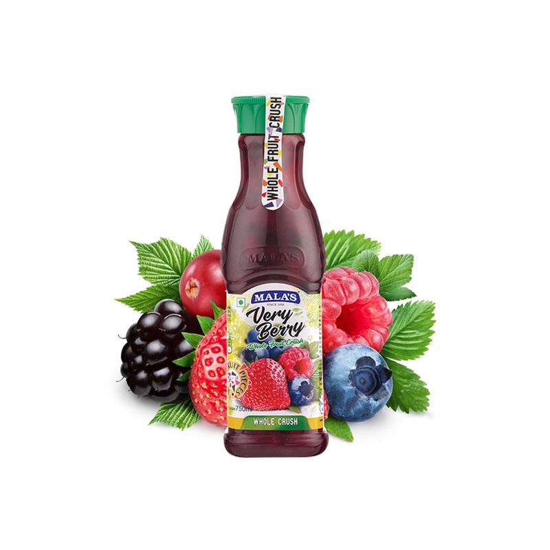 MALA'S Verry Berry Whole Crush 750ml PET Bottle