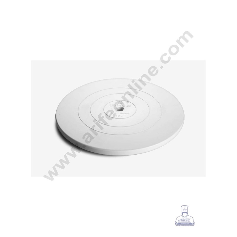 Ultimakes 12 Inch Plastic Drum Board - White