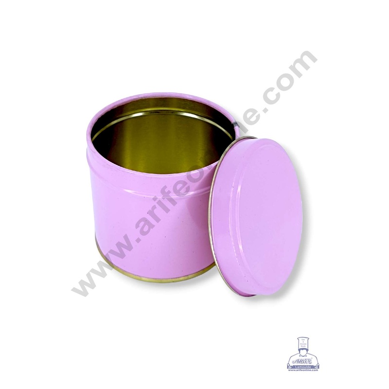 CAKE DECOR Small Dream Cake Tin | Gift Box | Chocolate Box | Jewellery Box - Pink
