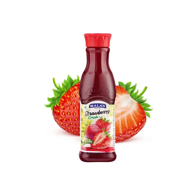 MALA'S Strawberry Crush 750ml PET Bottle