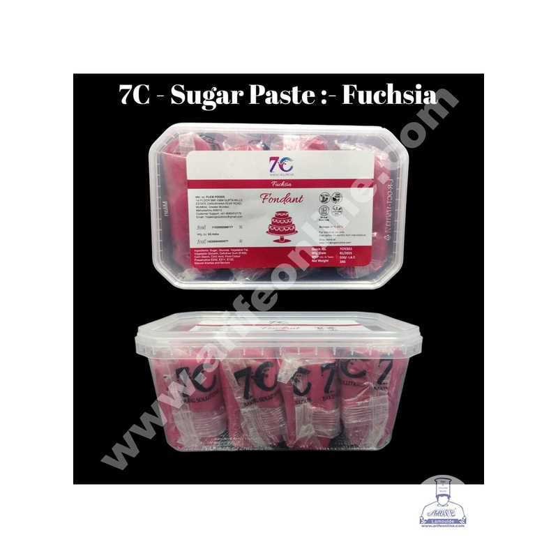 7C Fondant - Fuchsia (1 KG)