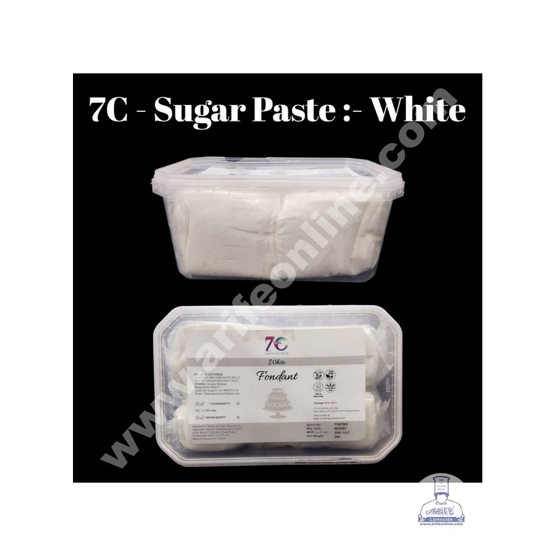 7C Fondant - White (1 KG)