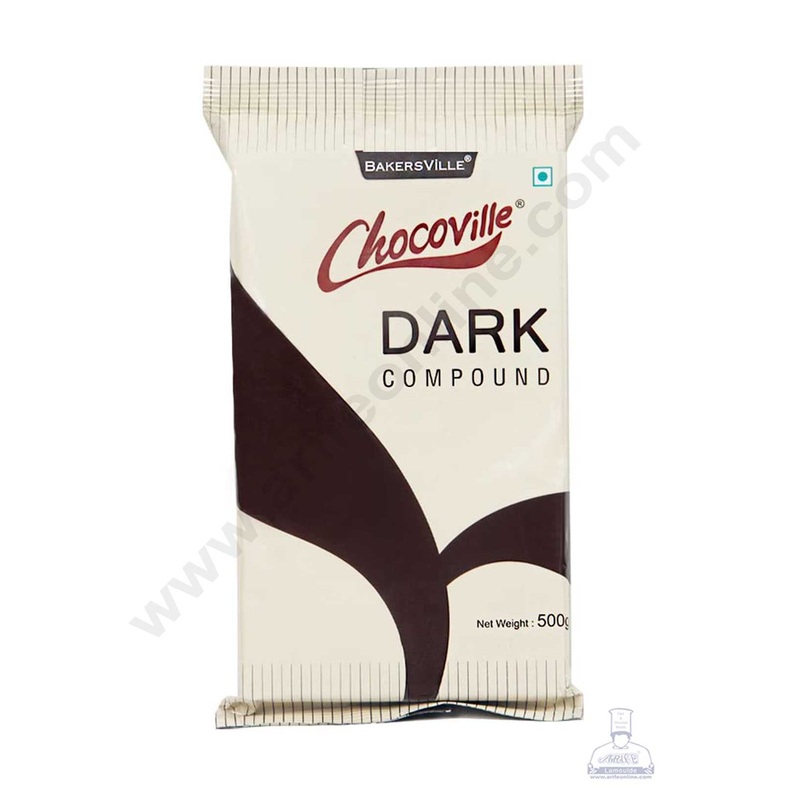 Chocoville Dark Compound Slab - 500g