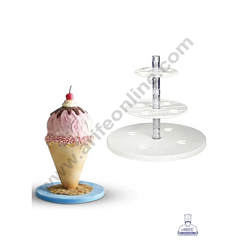 CAKE DECOR Tiers and Spheres Cake Frame Kit Anti-Gravity Cake Kit Multi Tiered Cake Stand Wedding Decoration Baking Tool Cake Tools (SBS-672)
