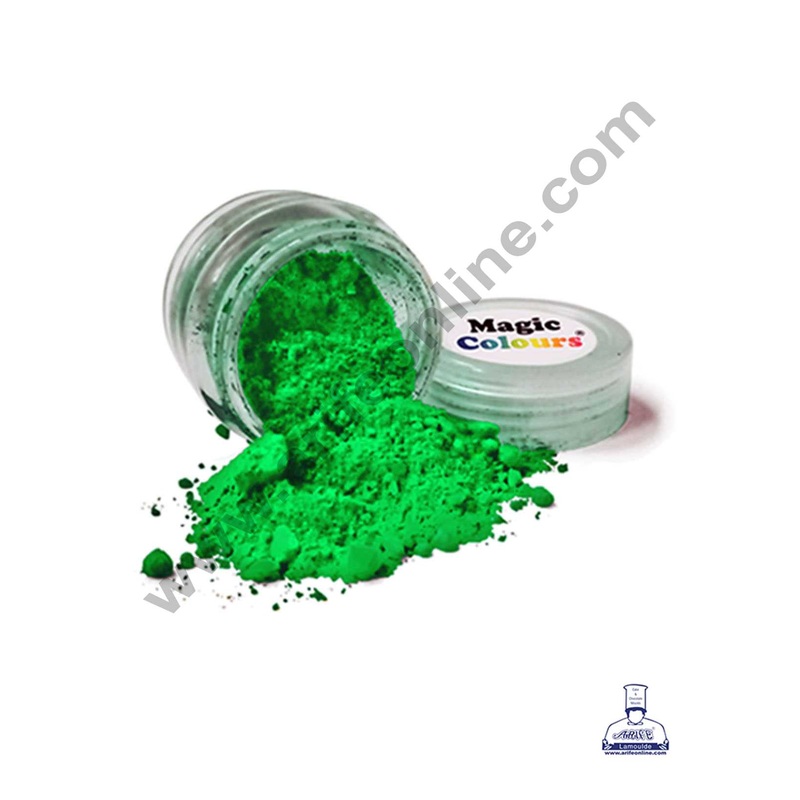 Magic Colours Edible Petal Dust - Garden Green (10 ml)