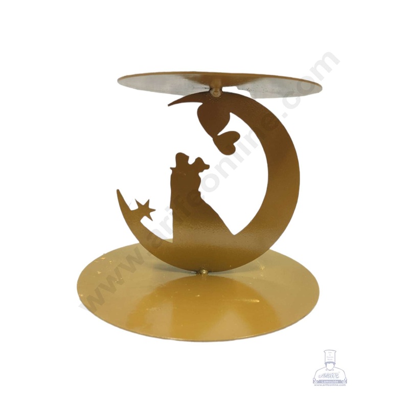 CAKE DECOR Tier Cake Spacer - Kissing Couples Shape Tier Spacer SBCS-154