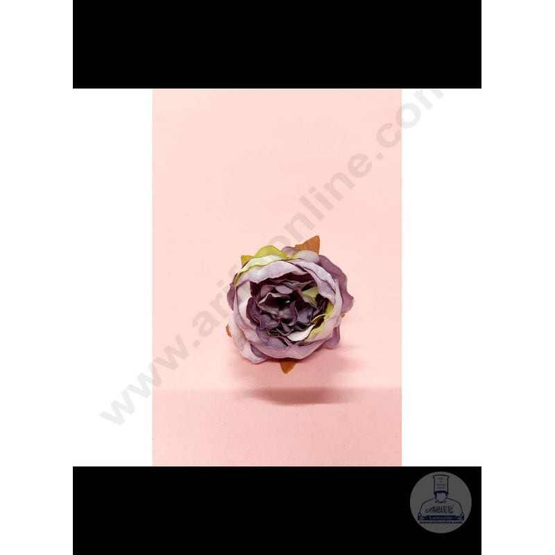 Cake Decor  Big Peony Artificial Flower For Cake Decoration  Light Purple( 1 pc pack )