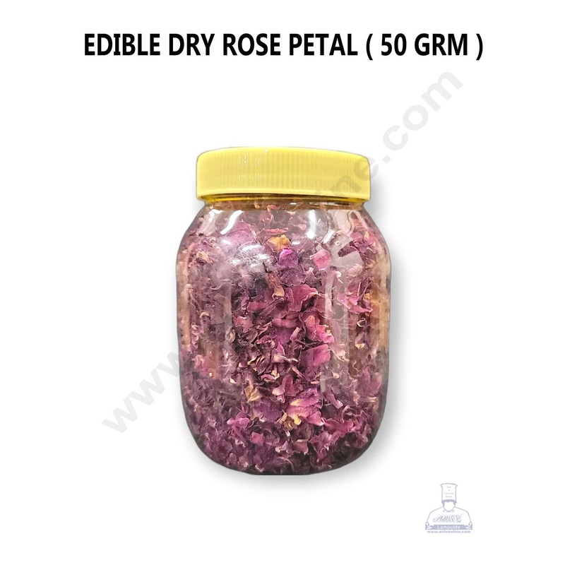 Edible Dry Rose Petal - 50 gm
