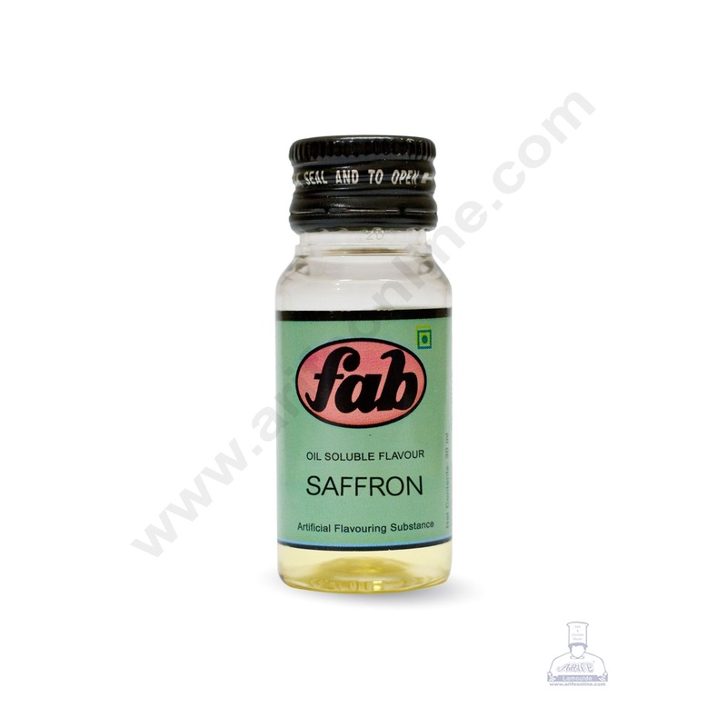 Fab Oil Soluble Flavours - Saffron (30 ML)