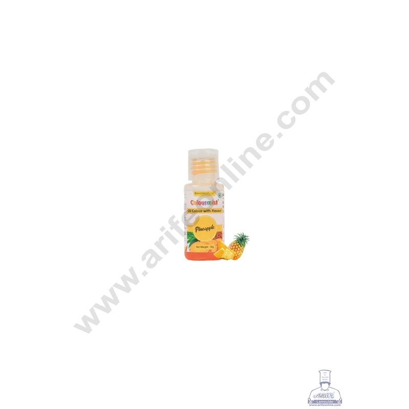 Colourmist Oil Colour With Flavour - Pineapple ( 30 Gram )