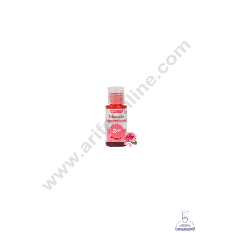 Colourmist Oil Colour With Flavour - Rose ( 30 Gram )