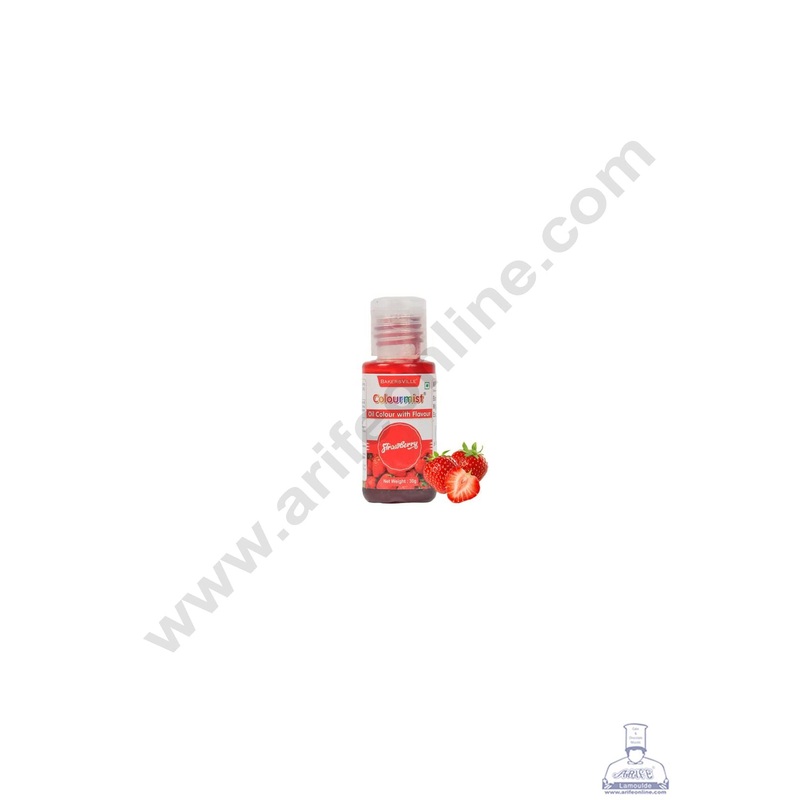 Colourmist Oil Colour With Flavour - Strawberry ( 30 Gram )