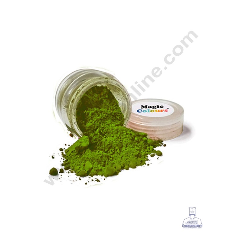 Magic Colours Edible Petal Dust - Forest Green (10 ml)