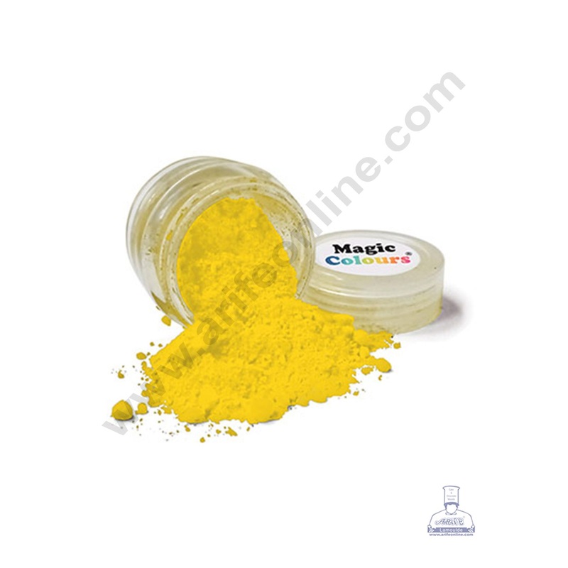Magic Colours Edible Petal Dust - Summer Yellow (10 ml)