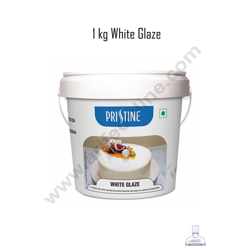 Pristine Flavoured Glaze - White (1 kg)