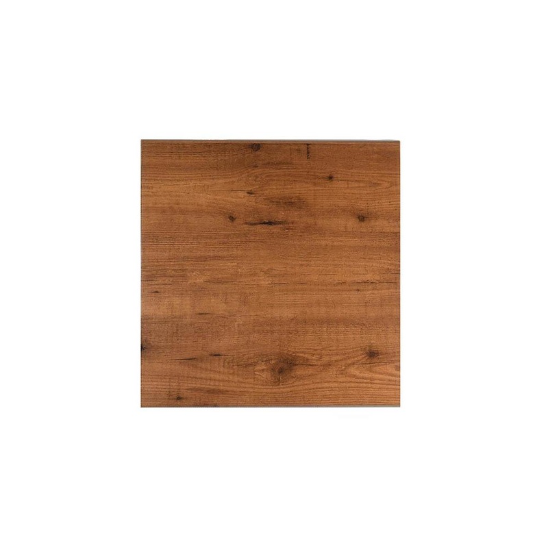 Werzalit France Werzalit Classic Table Top, 24" Square, Pinie
