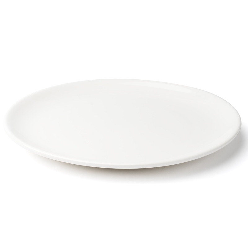 Browne Foundation Round Coupe Plate, 12", White (12-pack)