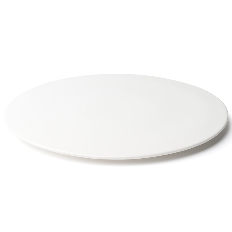 Browne Foundation Round Pizza Plate, 12", White (12-pack)