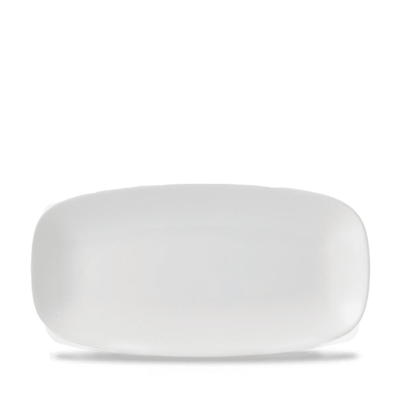 Churchill  Chef's Plate Oblong Platter, 11 3/4", White (12-pack)