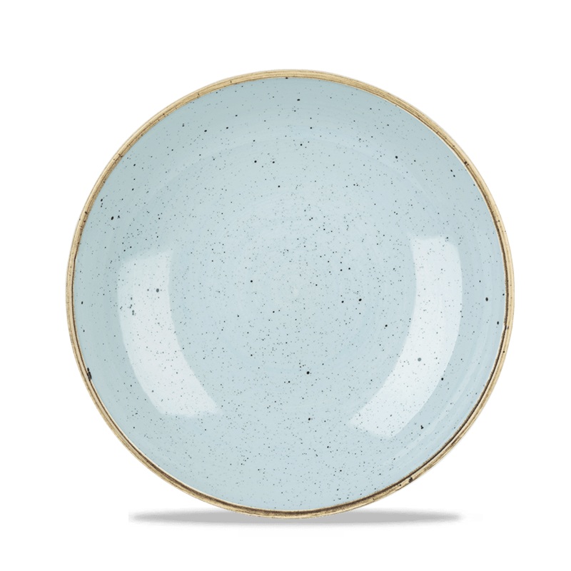 Churchill Stonecast Coupe Bowl, 40 oz, Duck Egg Blue (12-pack)