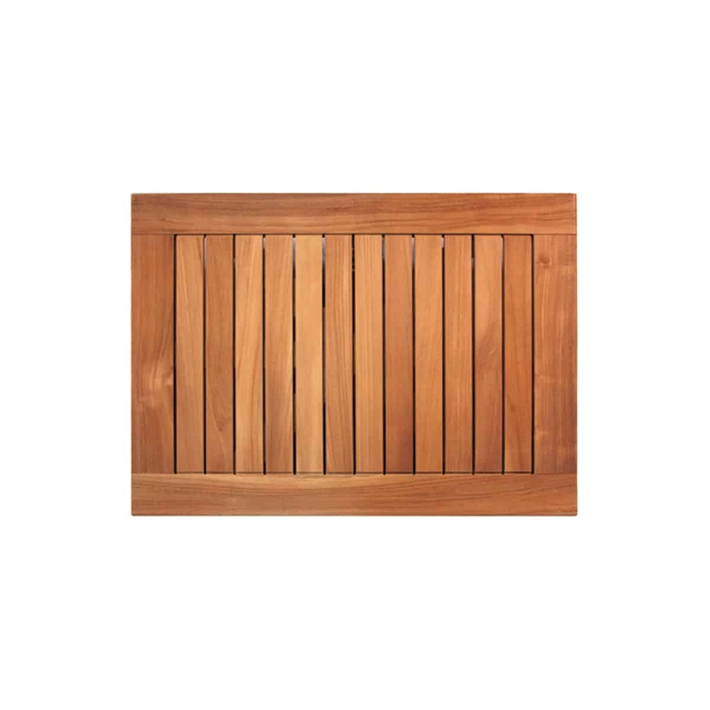 Muskoka Teak Rectangular Table Top, 48" x 32", Natural Teak