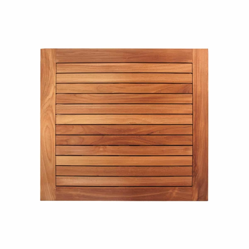 Muskoka Teak Square Table Top, 36" x 36", Natural Teak
