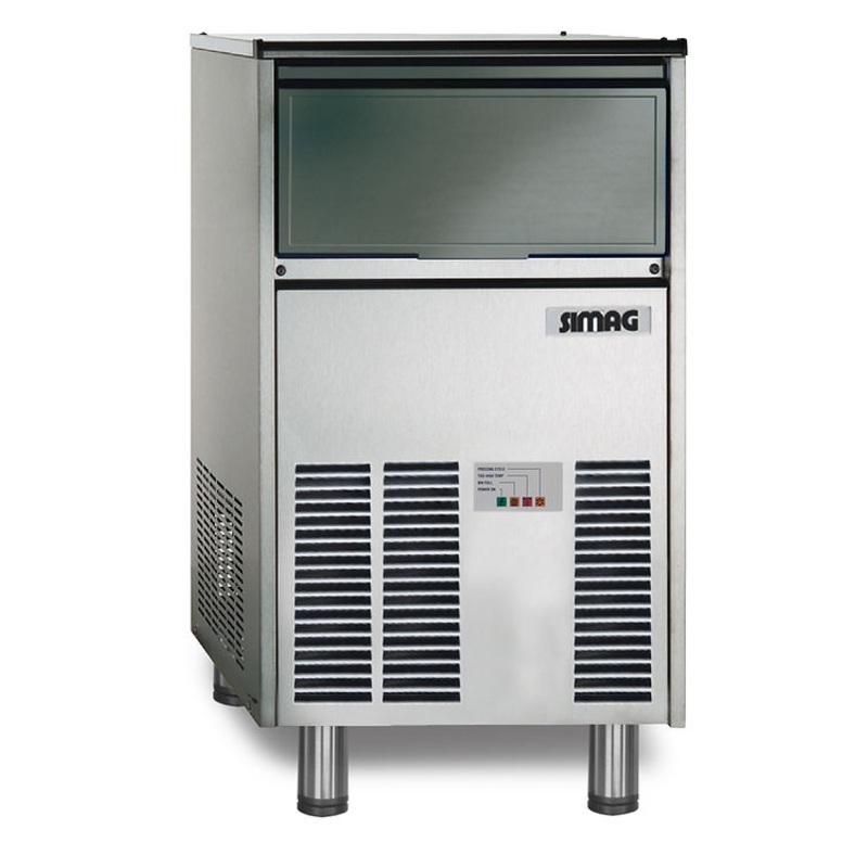 Scotsman SCH50 Simag Self-Contained Undercounter Ice Machine, 18" Wide, 107 lb/24 hr, 48 lb Storage, 115/60/1