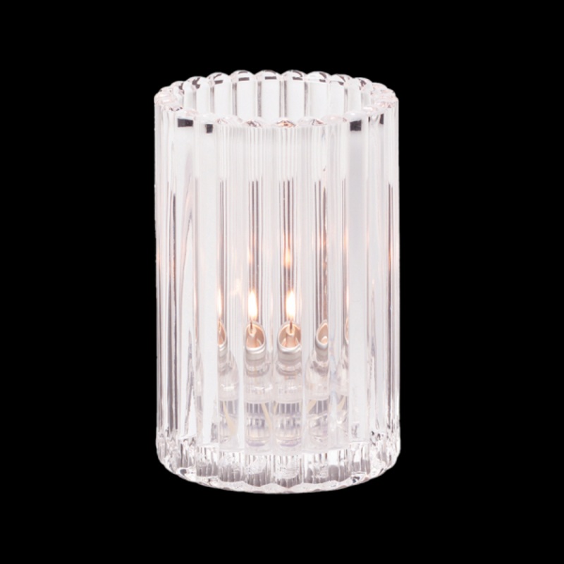 Steelite Vertical Rod Lamp, Clear