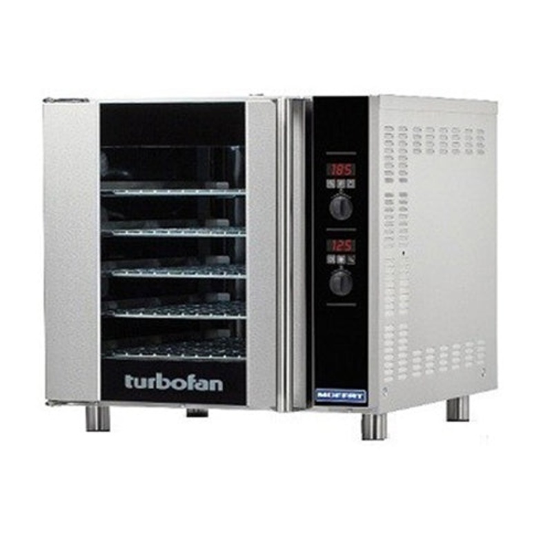 Blue Seal E32D5 30 Series Turbofan Full Size Electric Convection Oven, 208V