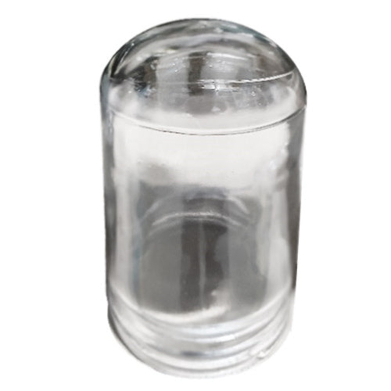Daltco Glass Globe Bulb Protector, 6.65" x 3.35", Clear