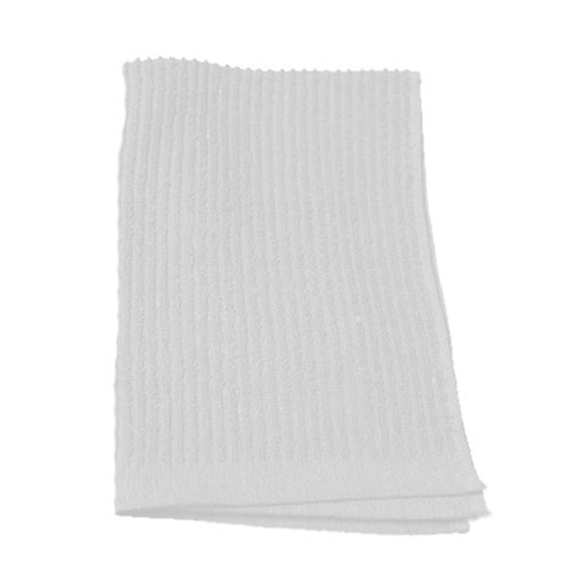 Levon Textiles Bar Wipe, 17" x 20", White Cotton