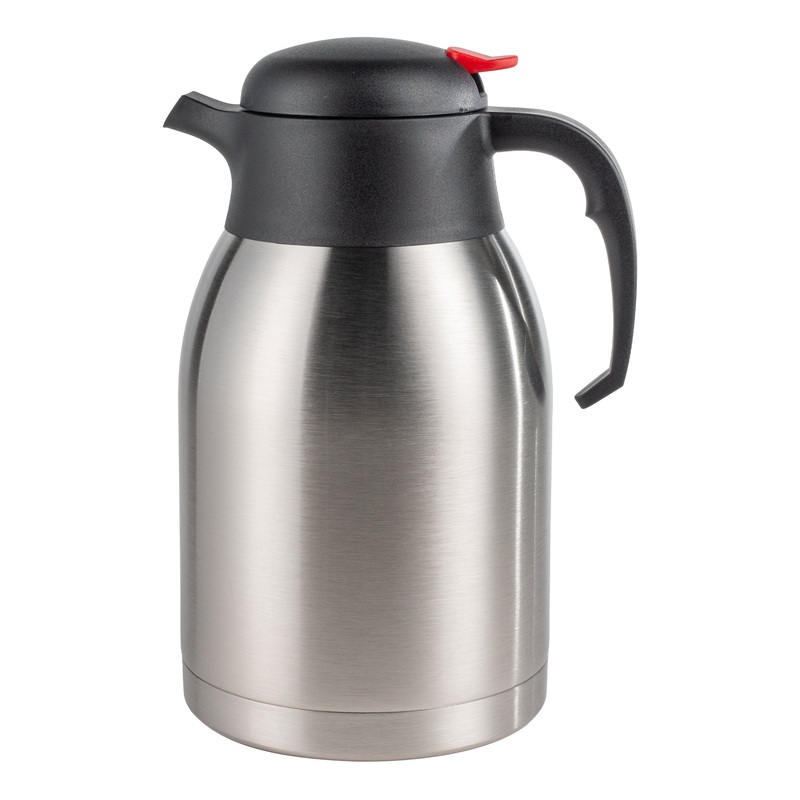 Rabco Insulated Beverage Server, 70 oz, Stainless Steel