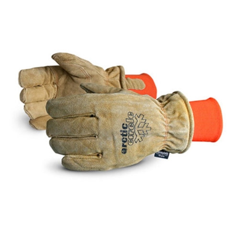 Superior Glove SnowForce Freezer Glove, Brown (1 pair)