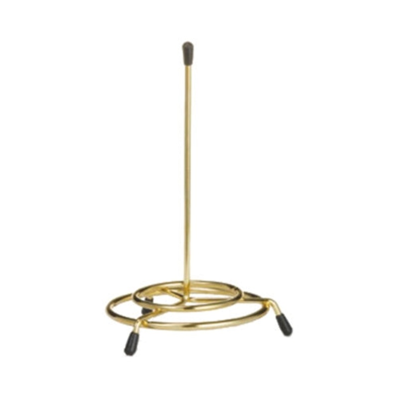 TableCraft Check Spindle, 6", Brass Plated Steel
