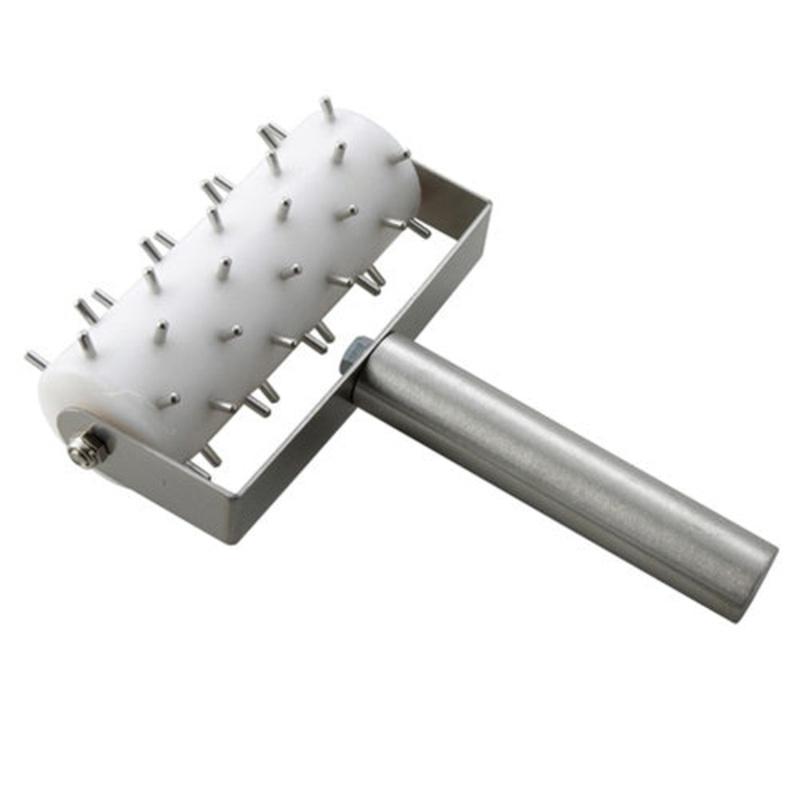 Winco Dough Roller Docker, 5" Head, Stainless Steel