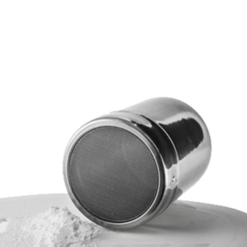 Winco Powered Sugar Shaker/Dispenser, 10 oz, Stainless Steel