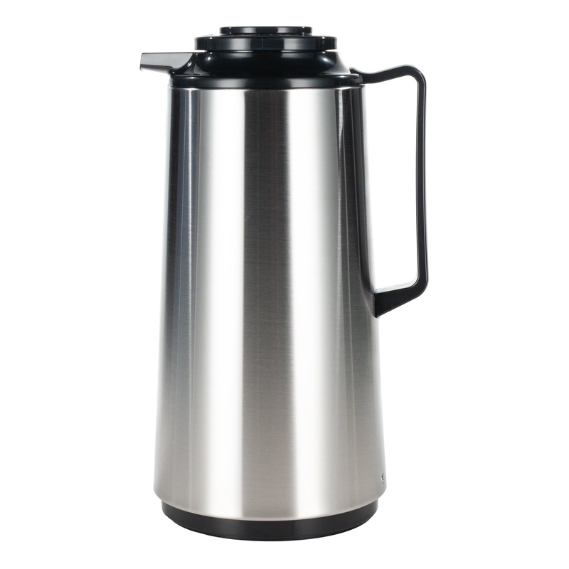 Zojirushi Brew-Thru Thermal Carafe Portable Server, 1.9 L, Stainless Steel/Black