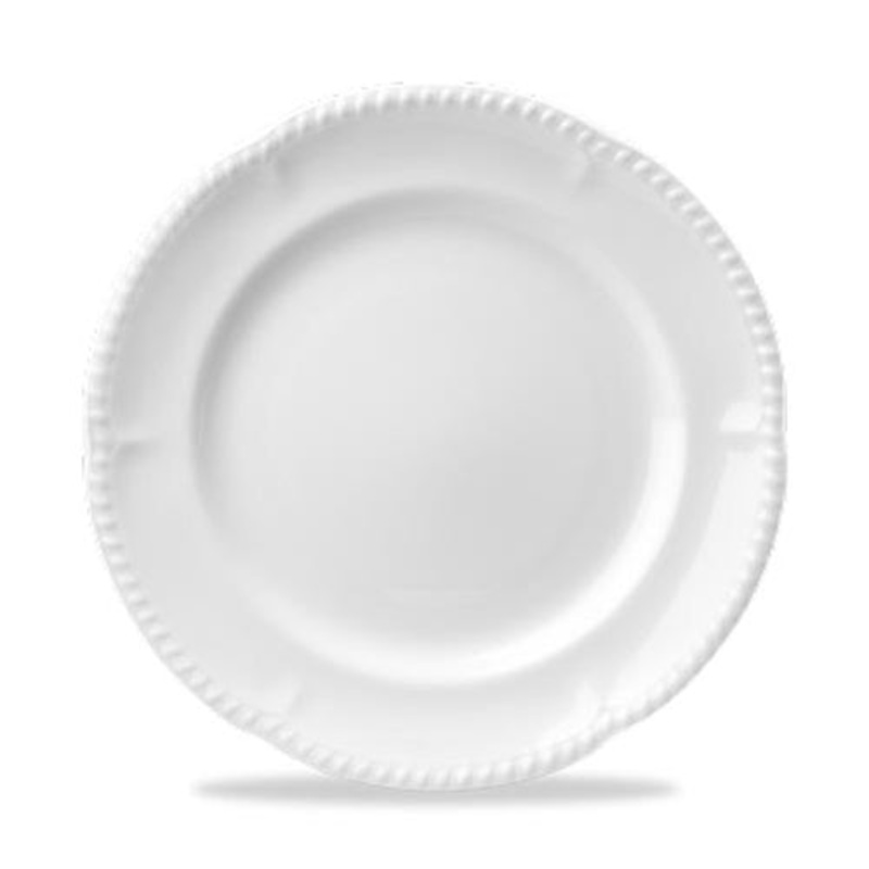 Churchill Buckingham Dinner Plate, 10", White (24-pack)