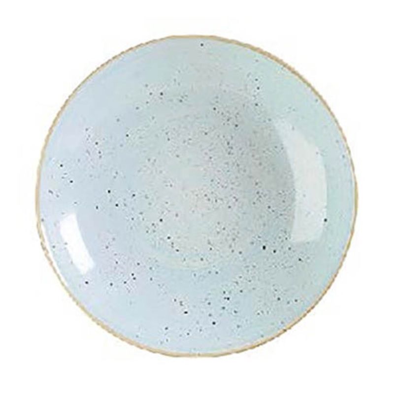 Churchill Stonecast Large Coupe Bowl, 12", 84.5 oz, Duck Egg Blue (6-pack)