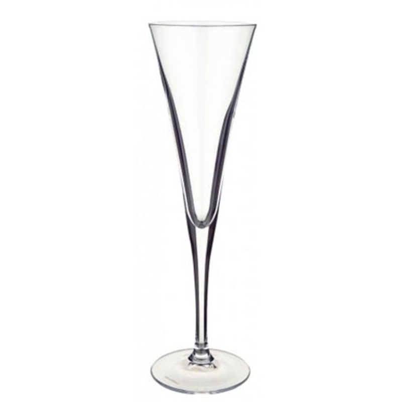 Tableware Solutions Purismo Champagne Flute, 6.25 oz (4-pack)