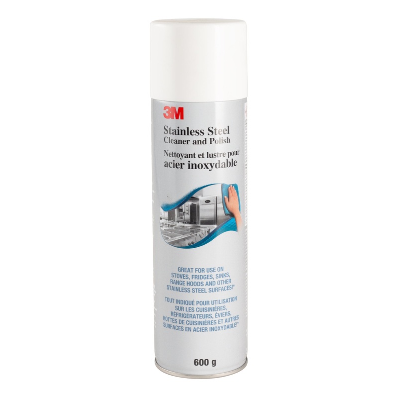 3M Stainless Steel Cleaner & Polish, 21 oz