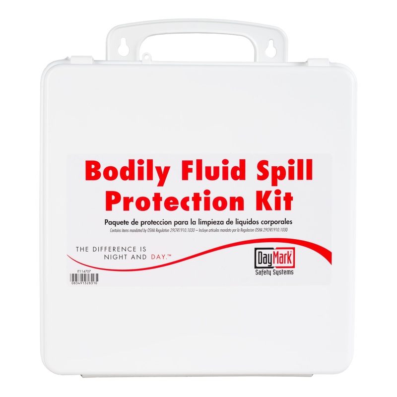 DayMark Bodily Fluid Spill Protection Kit with Red Z