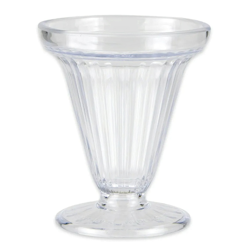 G.E.T. Dessert Time Dessert Cup, 6 oz, Clear Plastic (24-pack)