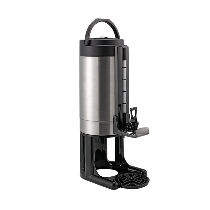 Service Ideas Universal Thermal Container Beverage Dispenser, 2 gal, Stainless Steel