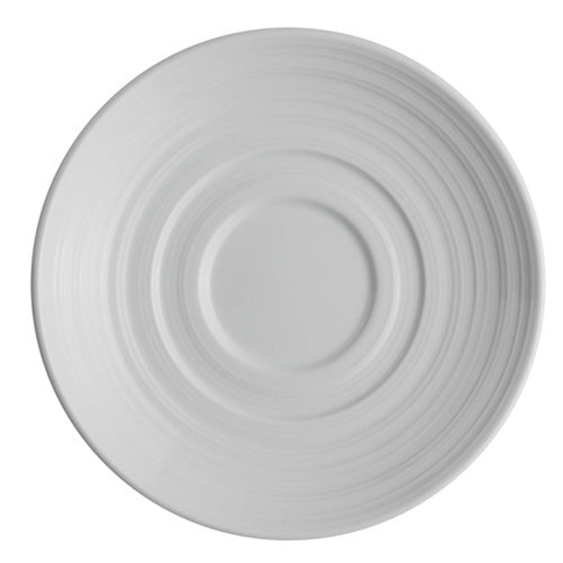 Steelite Royal Porcelain Belisa Saucer, 6", White (36-pack)
