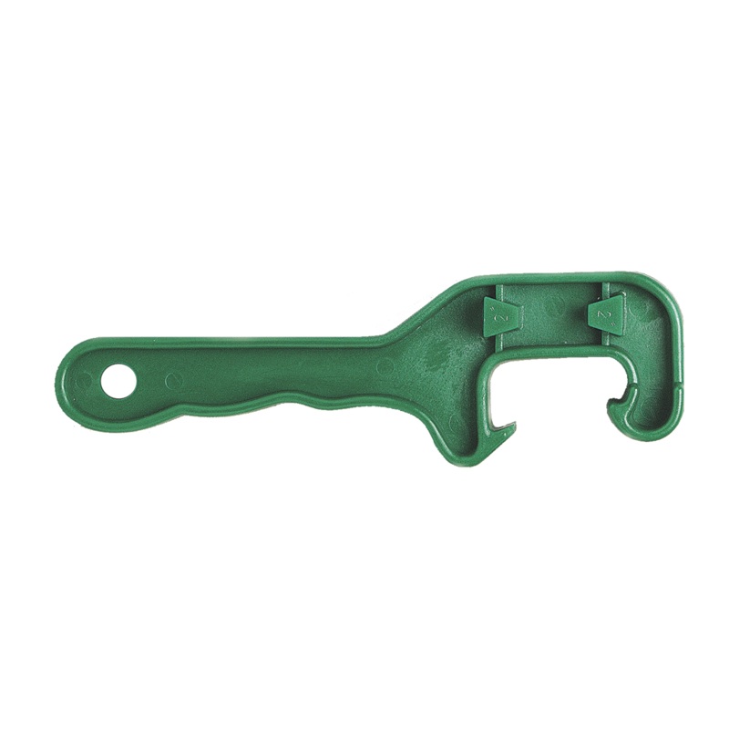 Tolco Pail and Drum Opener, Fiberglass/Plastic, Green