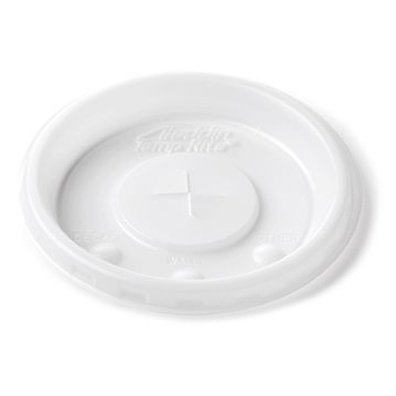 Aladdin Temp-Rite Disposable Cup/Mug Lid, Straw Slot with Indicators, White (2000-pack)