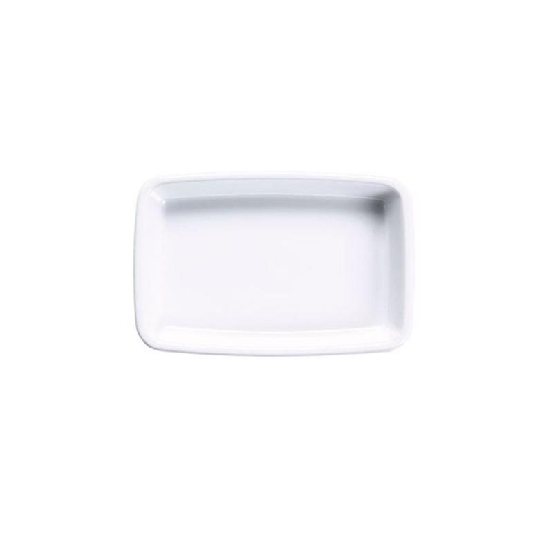 Aladdin Temp-Rite Entre Dish, Rectangular, 12 oz, White Alacite (24-pack)